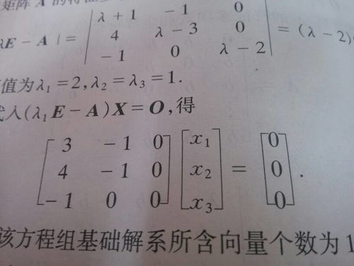 关于已知矩阵求基础解系逐步求解详细过程的指南